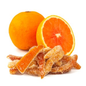 Low Carb Candied Orange Peel