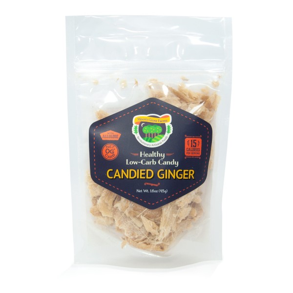 Low carb candied ginger